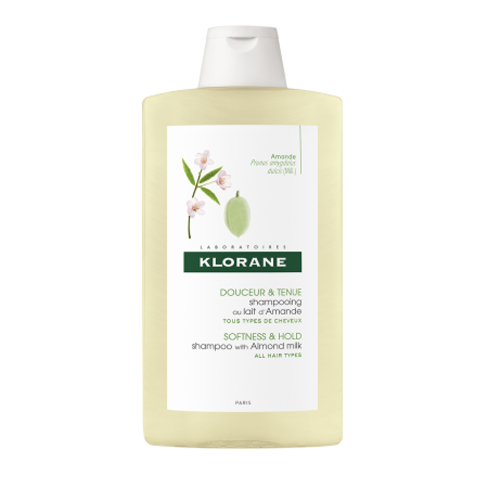 KLORANE CHAMPU LECHE DE ALMENDRAS 400ML