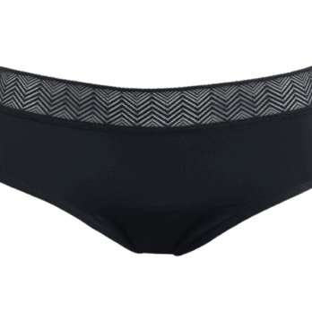 ENNA BRAGA MENSTRUAL HIPSTER NOCHE 1 UNIDAD TALLA M FLUJO ABUNDANTE COLOR NEGRO