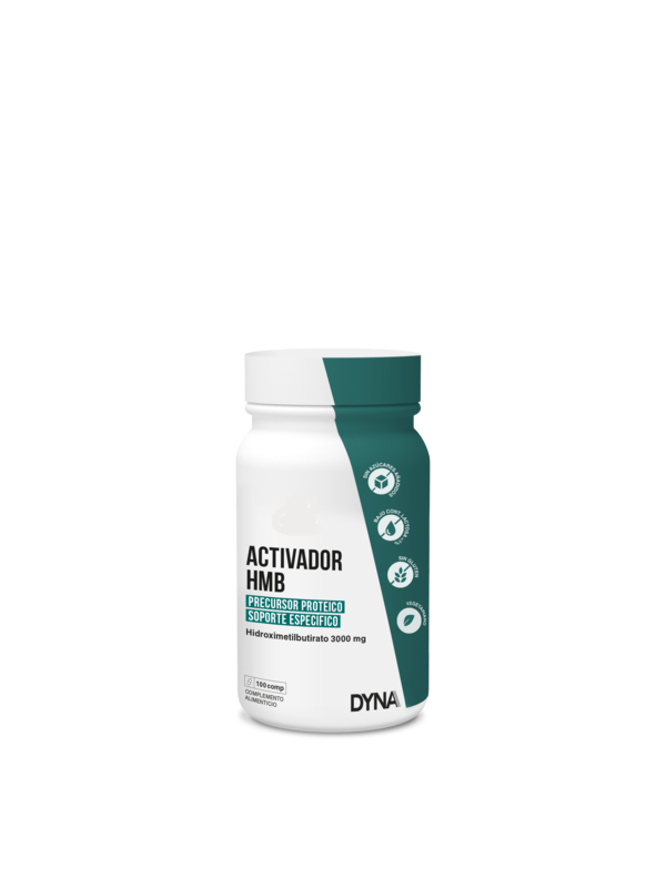 DYNA ACTIVADOR HMB 100 CMP apoyo para la masa muscular