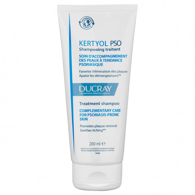 DUCRAY KERTYOL PSO CHAMPU TRATANTE QUERATORREDUCTOR 125 ML