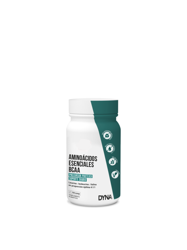 DYNA AMINOACIDOS ESENCIALES BCAA 100 COMPRIMIDOSpara el rendimiento muscular