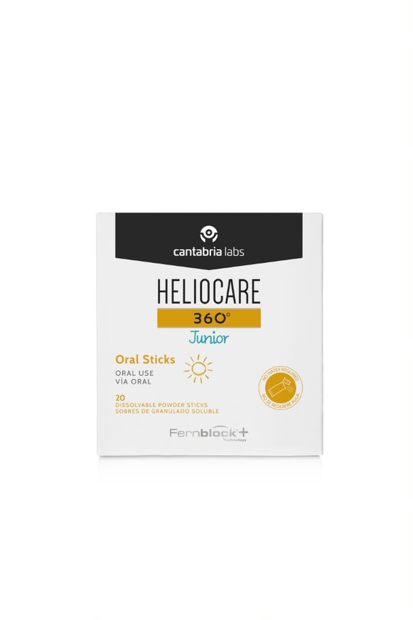 HELIOCARE 360º JUNIOR ORAL STICKS 20 SOBRES