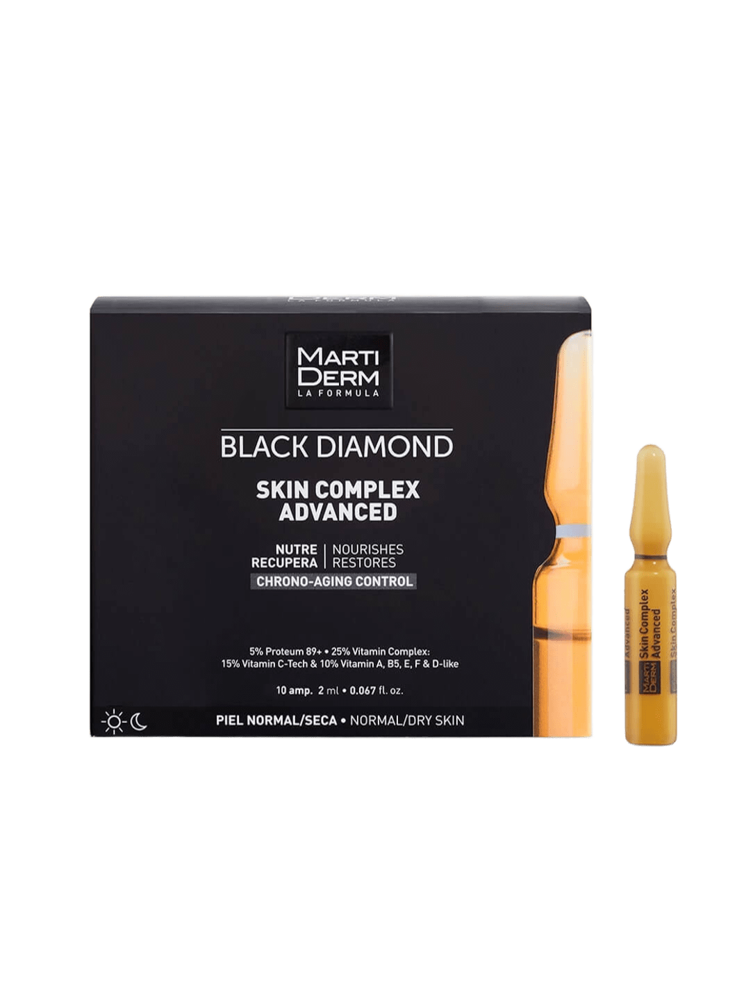 MARTIDERM BLACK DIAMOND SKIN COMPLEX+ 2 ML 10 AMP