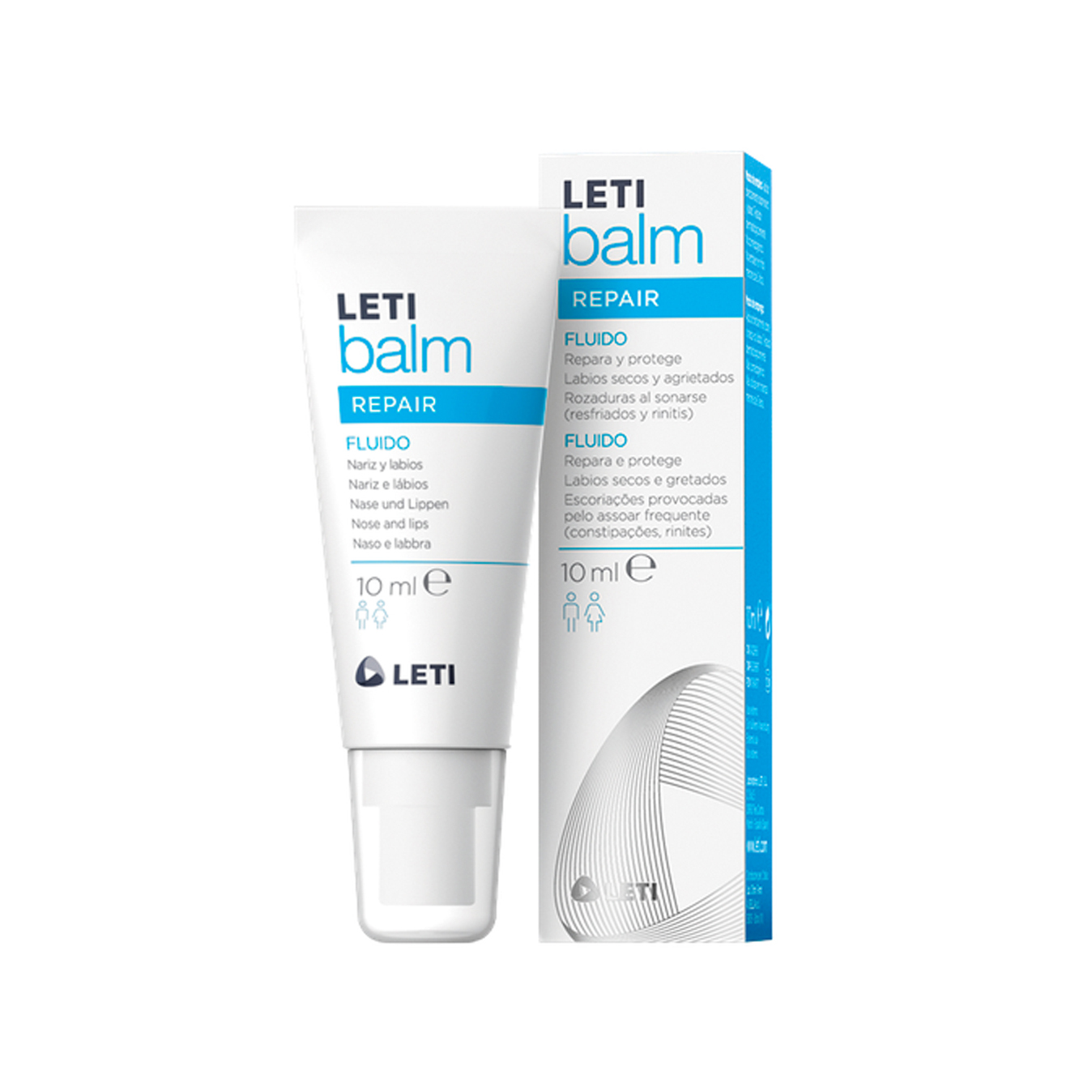 LETIBALM FLUIDO NARIZ Y LABIOS 10 ML