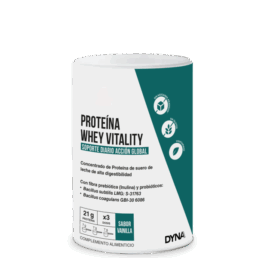 DYNA PROTEINA WHEY VITALITY SABOR VAINILLA 300G