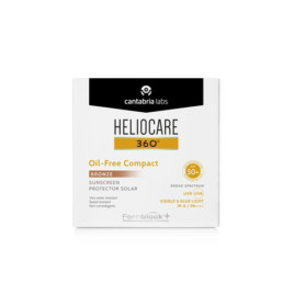 HELIOCARE 360º SPF 50+ OIL-FREE COMPACT PROTECTOR SOLAR 10 G COLOR BRONZE