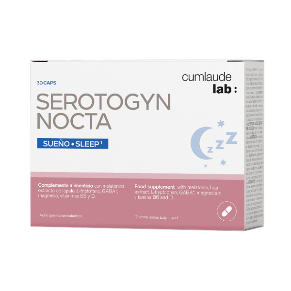 CUMLAUDE SEROTOGYN NOCTA 30 CAPSULAS