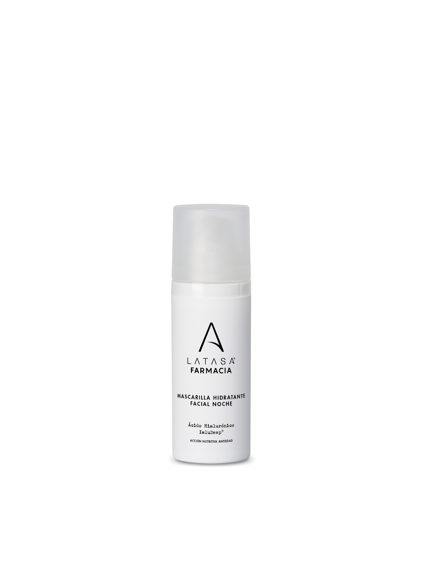 MASCARILLA FACIAL HIDRATANTE AC. HIALURONICO FARMACIA LATASA 50ML