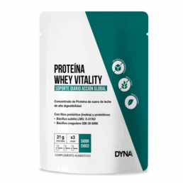 DYNA PROTEINA WHEY VITALITY SABOR CHOCO BOLSA 500G