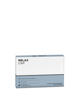 RELAX CAP 14 CPS FAVORECE LA CALMA ANSIEDAD Y FACILITA EL DESCANSO