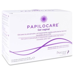 PAPILOCARE GEL VAGINAL 21 CANULAS X 5ML