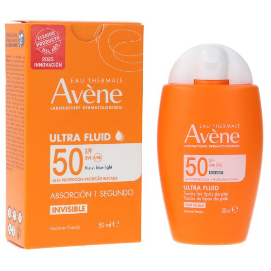 AVENE SOLAR ULTRA FLUID SPF 50+ INVISIBLE 50ML