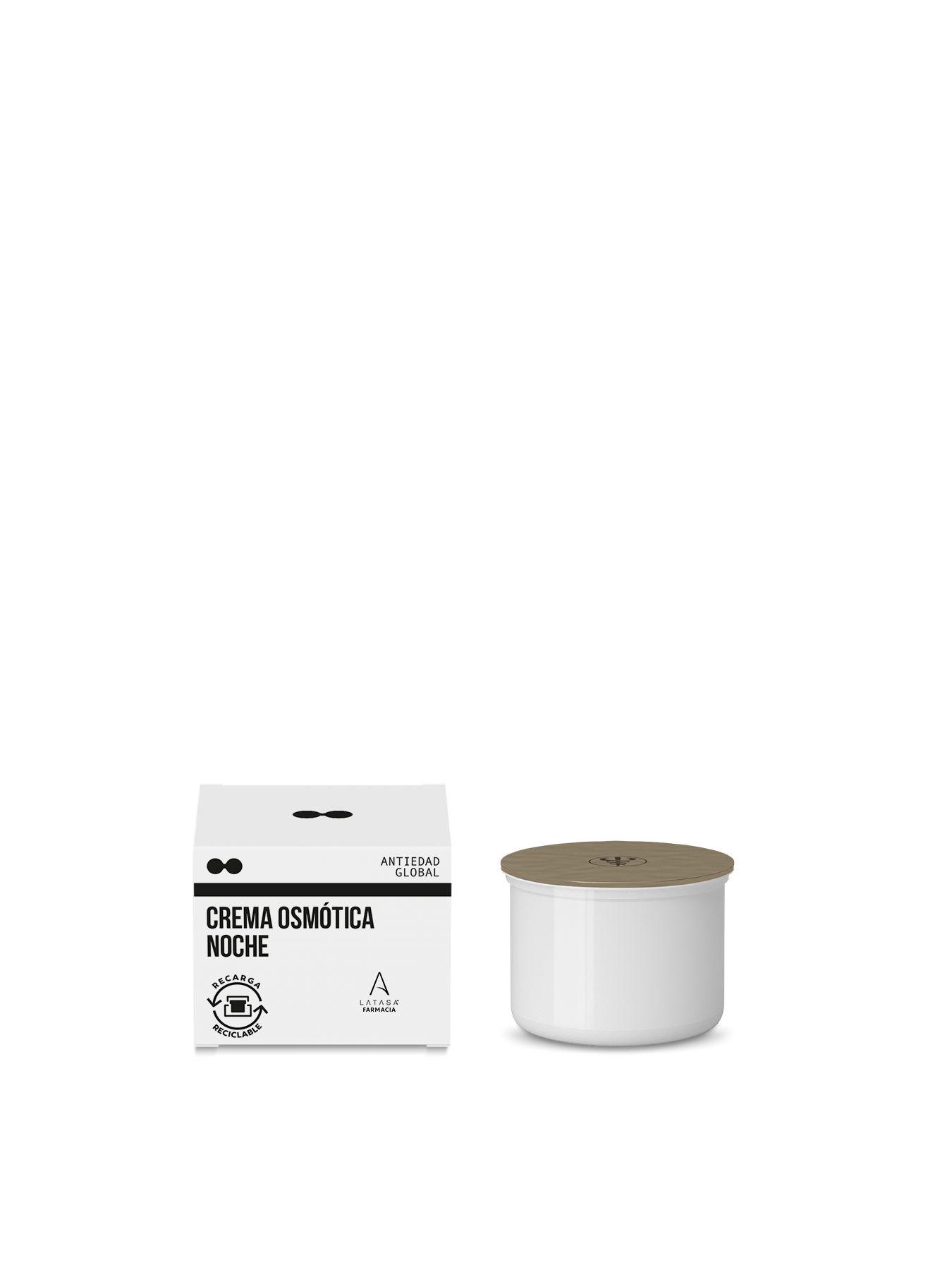 CREMA DE NOCHE OSMÓTICA RECARGA FARMACIA LATASA 50ML