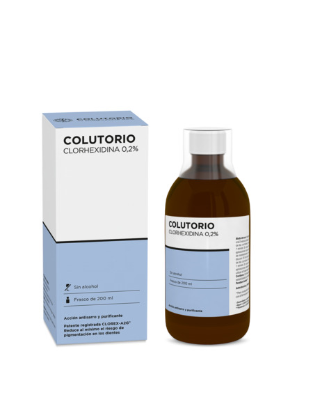 COLUTORIO CLORHEXIDINA 0.20% 200ML LATASA ACCION ANTIPLACA Y NO AMARILLEA