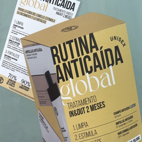 PACK ANTICAIDA CAPILAR LATASA TRATAMIENTO GLOBAL IN & OUT 2 MESES