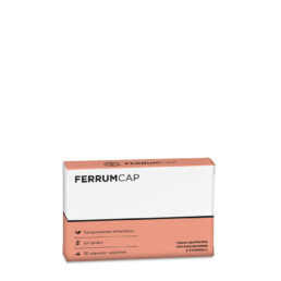 FERRUMCAP 30 CPS HIERRO MICROENCAPSULADO Y VITAMINA C