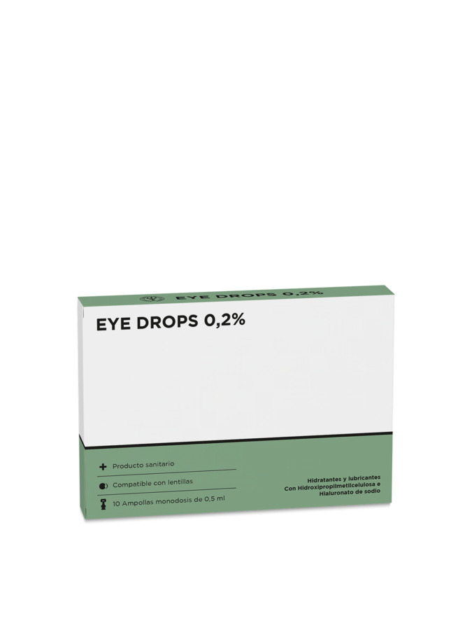 COLIRIO EYE DROPS GOTAS OCULARES MONODOSIS 10X0.5ML HIDRATACION Y ALIVIO