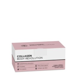 COLLAGEN BODY REVOLUTION FARMACIA LATASA 15 FRASCOS 10ML ANTICELULITICO ORAL, PIEL FIRME Y LISA