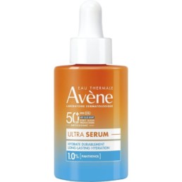 AVENE SOLAR ULTRA SERUM SPF 50+ PROTECCION CELULAR HIDRATACION DURADERA 30 ML