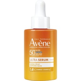AVENE SOLAR ULTRA SERUM SPF 50+ PROTECCION CELULAR ACTIVA LA LUMINOSIDAD 30 ML